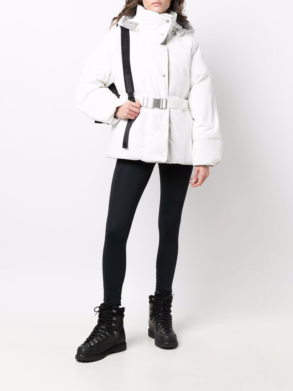 Canada Goose Jack met ceintuur - Wit