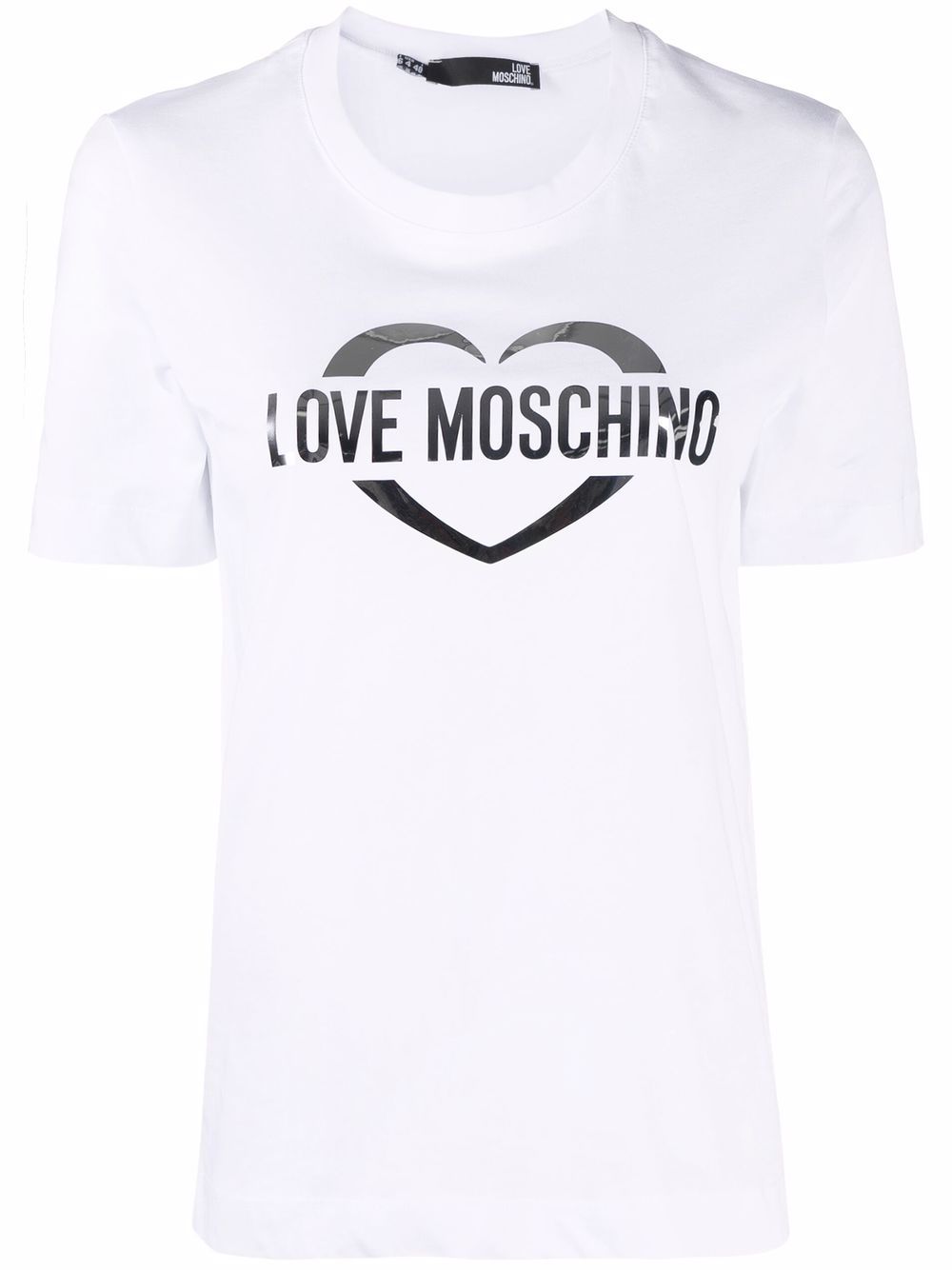 фото Love moschino футболка с логотипом