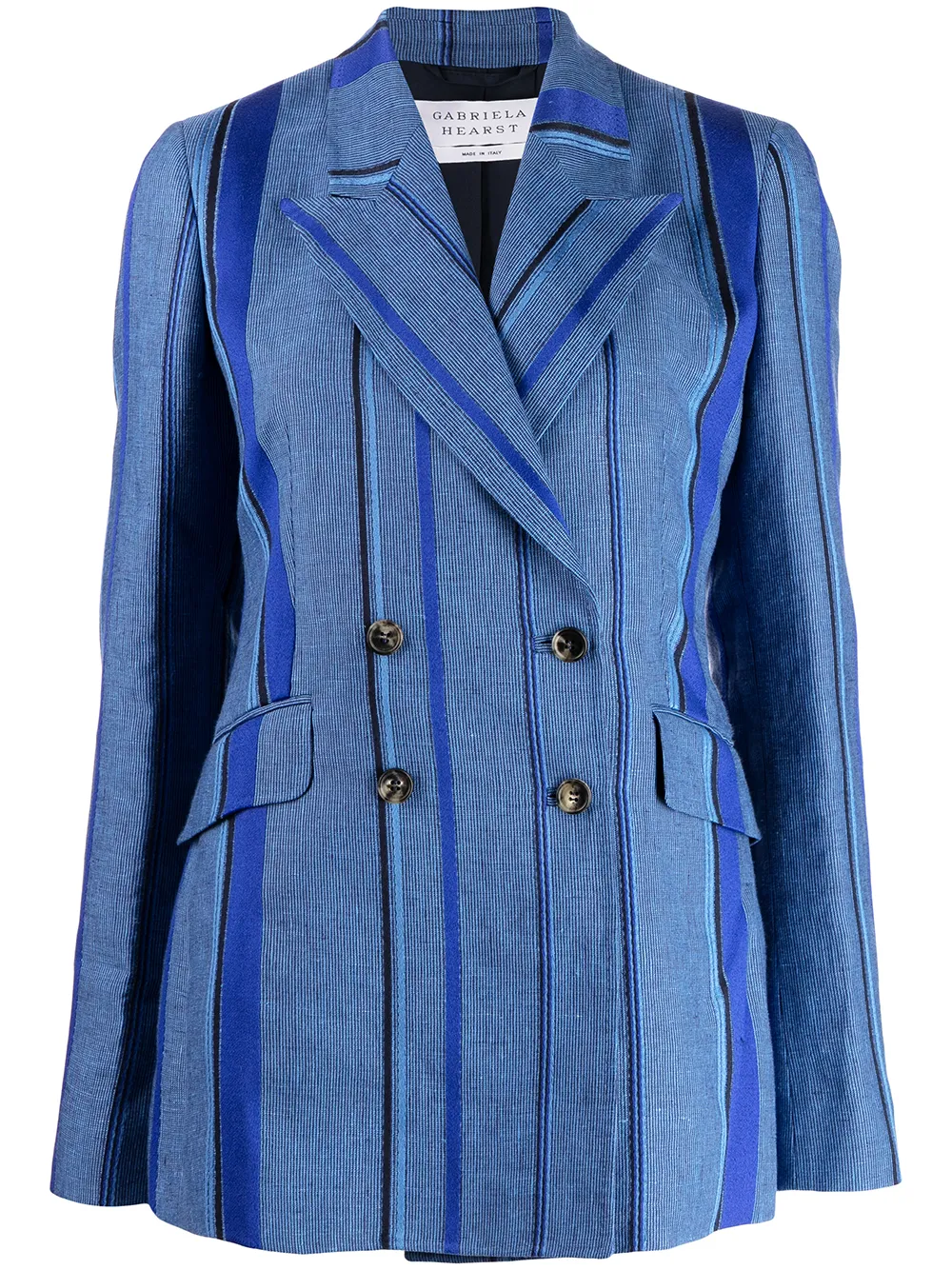 фото Gabriela hearst angela striped blazer