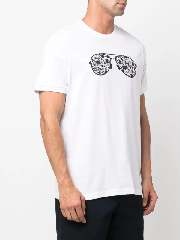 Michael Kors logo-sunglasses T-shirt 