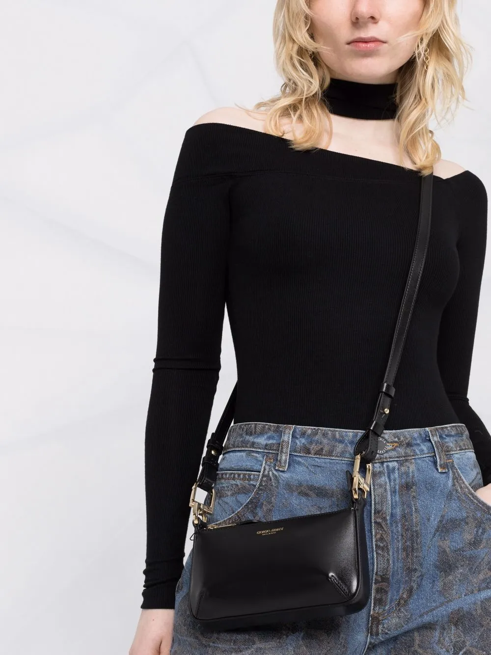 фото Giorgio armani сумка-тоут с логотипом