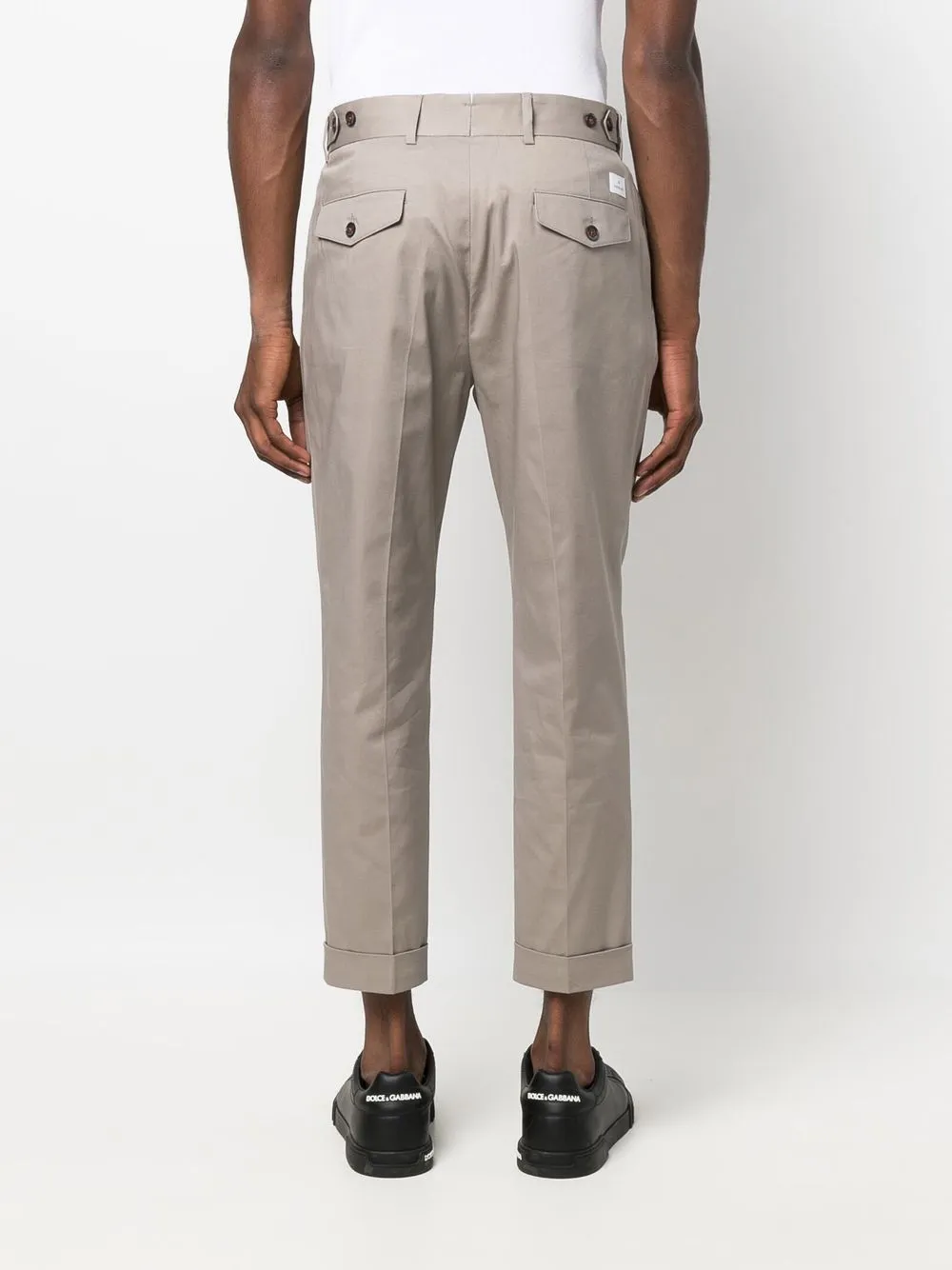 Manuel Ritz Cropped broek Beige