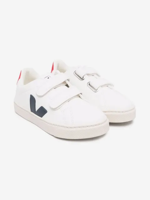 VEJA Kids touch-strap low-top trainers