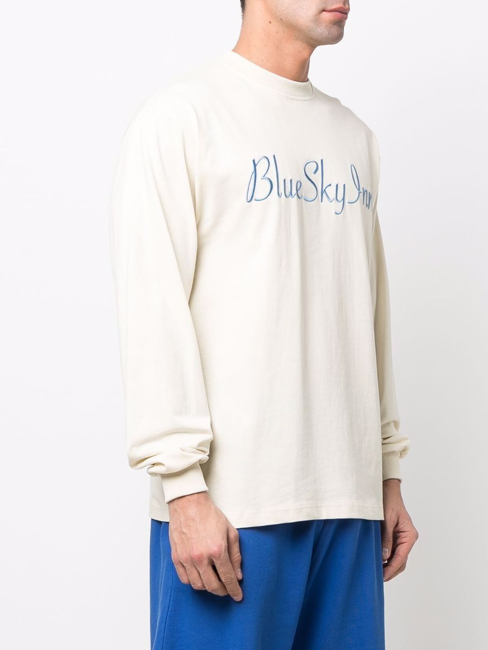 фото Blue sky inn logo-embroidered sweatshirt