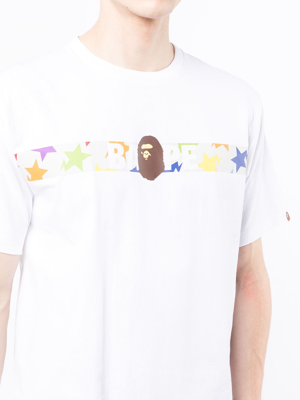 фото A bathing ape® футболка с логотипом