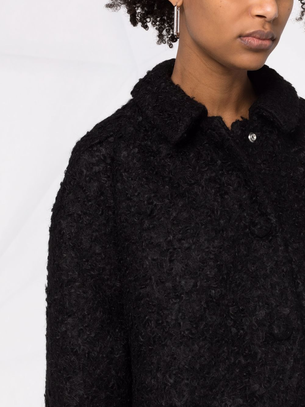 фото Red valentino bouclé knit coat