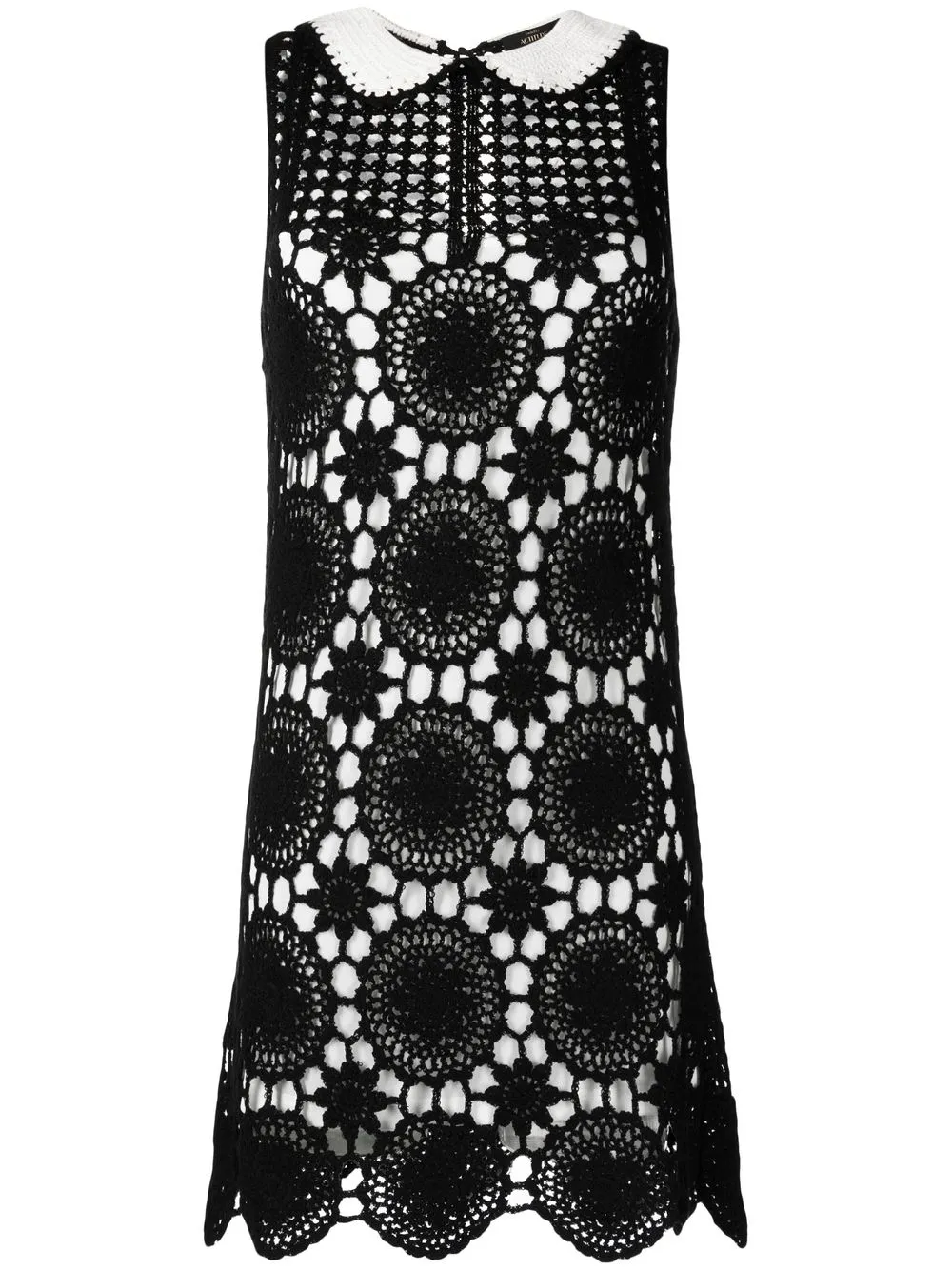 

TWINSET crochet shift dress - Black