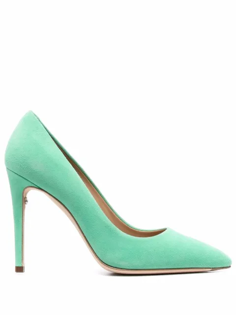 Ferragamo Ilary X5 105mm suede pumps