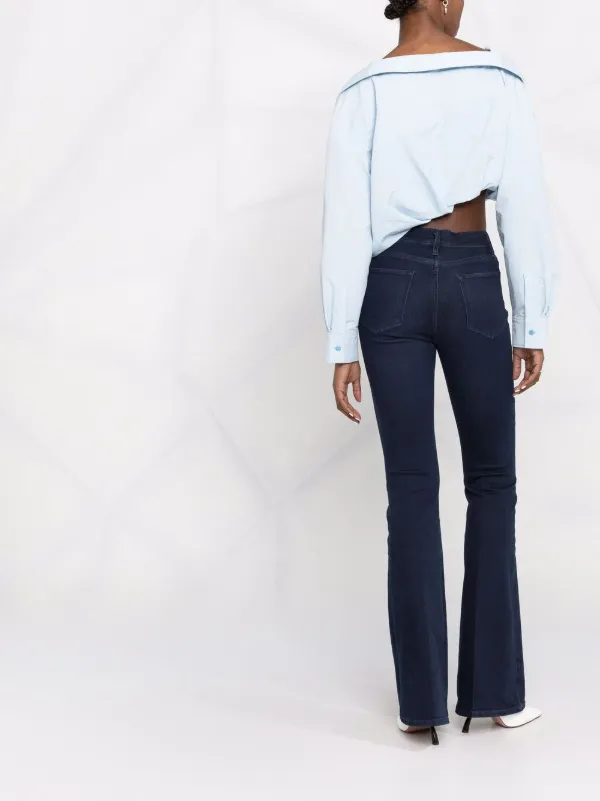 FRAME Flared Denim Jeans - Farfetch