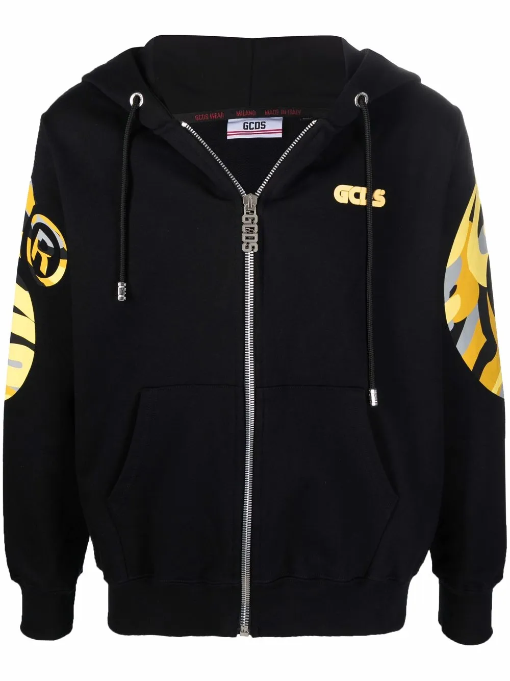 

Gcds logo-print hoodie - Black