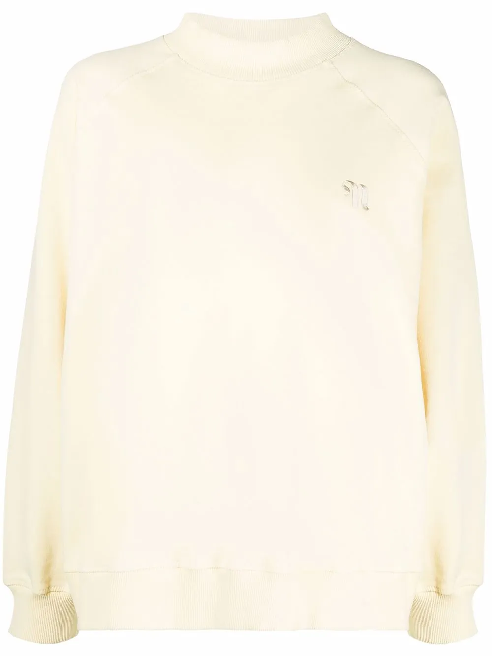 

Nanushka sudadera oversize con cuello alto - Amarillo