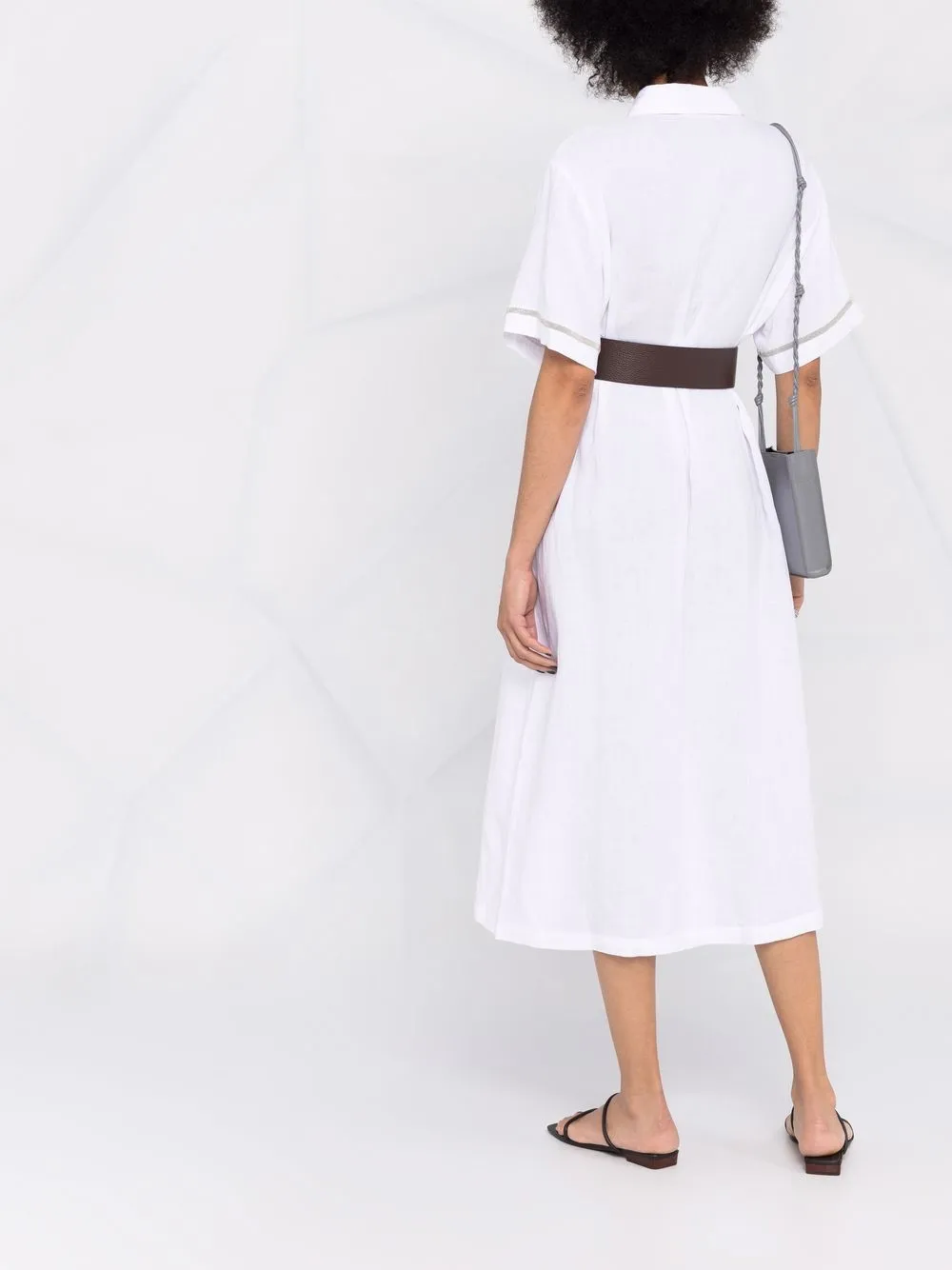 фото Fabiana filippi платье с поясом