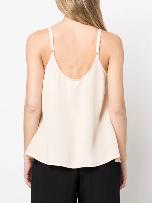 Loose top silk camisole