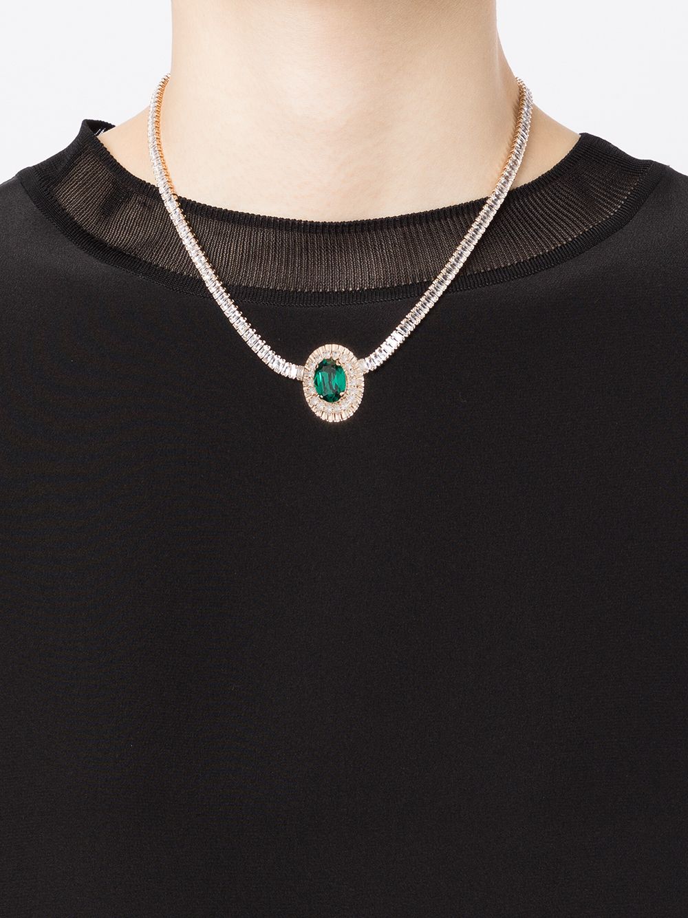 фото Anton heunis gemstone crystal necklace