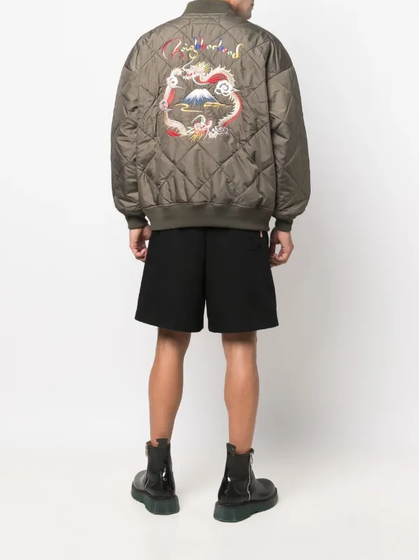 Dragon embroidered store jacket