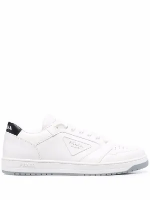 leather prada trainers mens