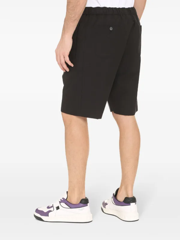 【送料&関税込】Alexander McQueen Grey Cotton Bermuda Shorts Alexander McQueen Cotton Bermuda Shorts | Black | FARFETCH