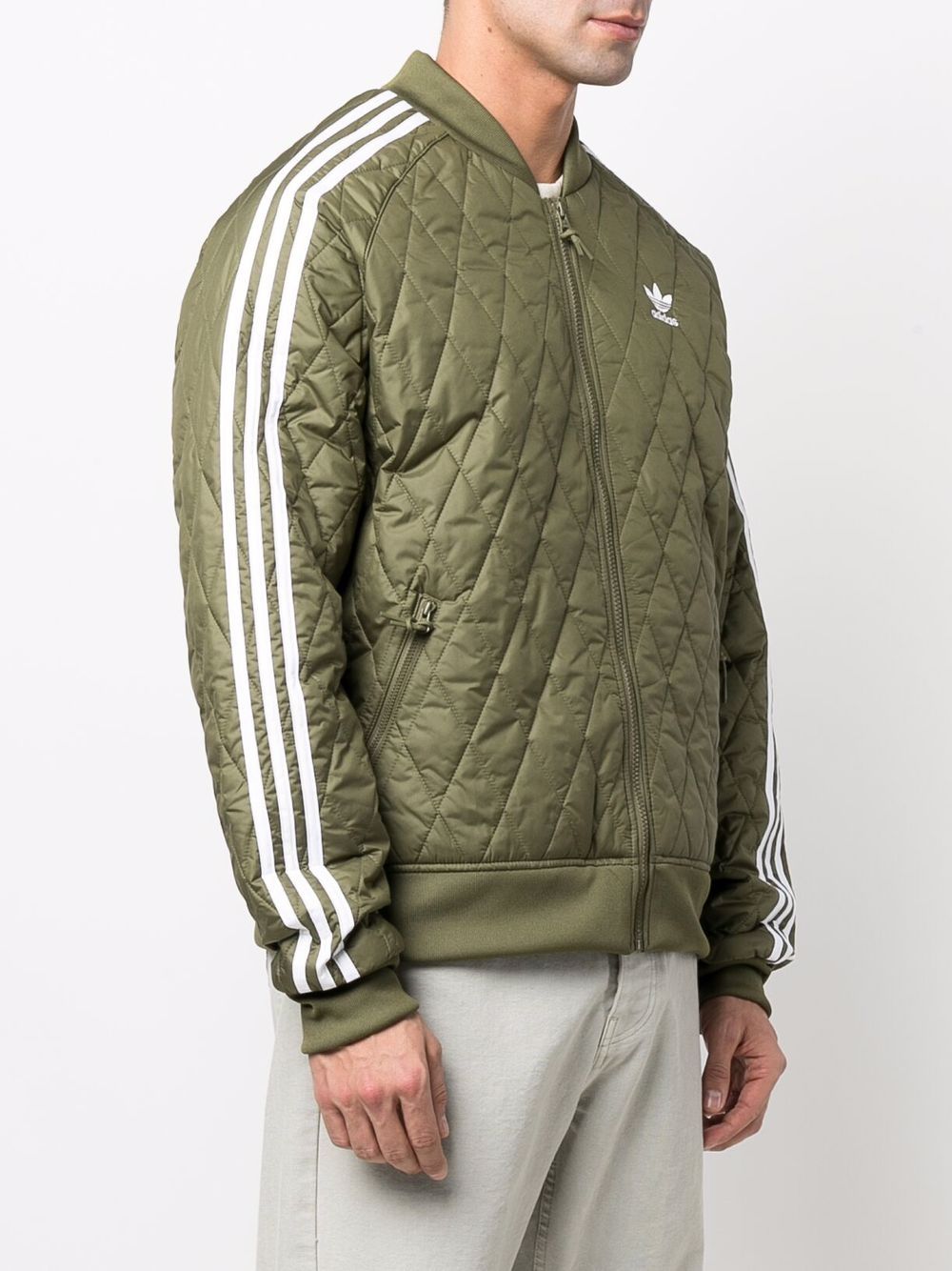 Adidas originals sst hot sale quilted bomber jacket