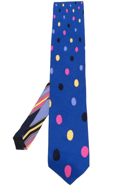 Versace Pre-Owned 1990s polka-dot silk tie