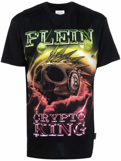 Philipp Plein 'Crypto King' cotton T-shirt Men