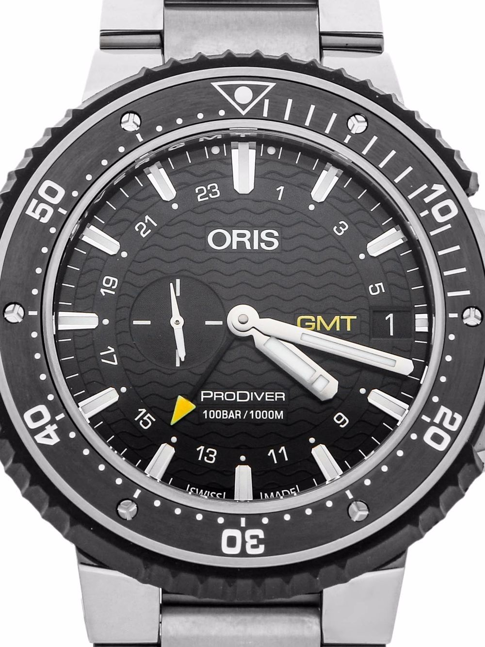 фото Oris наручные часы prodiver gmt pre-owned 49 мм