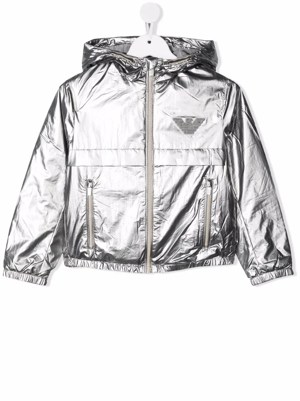 Emporio Armani Kids куртка с нашивкой-логотипом 29201₽