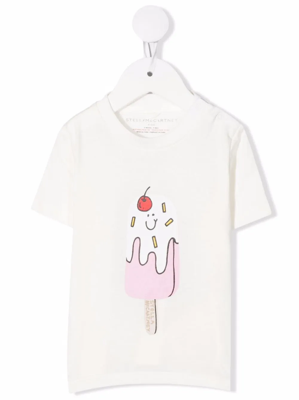 

Stella McCartney Kids ice cream-print short-sleeve T-shirt - White