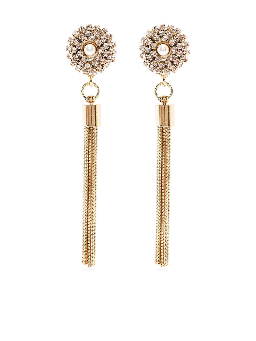 фото Anton heunis dome tassel earrings