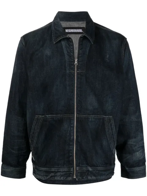 denim bomber jacket