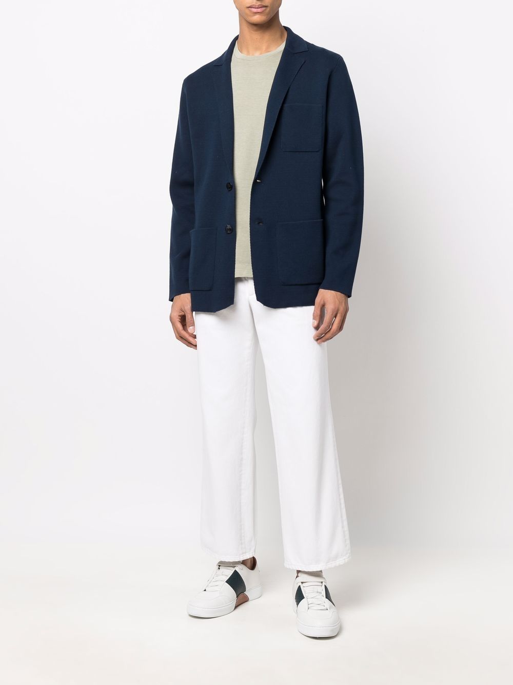 фото Boglioli cotton knit blazer