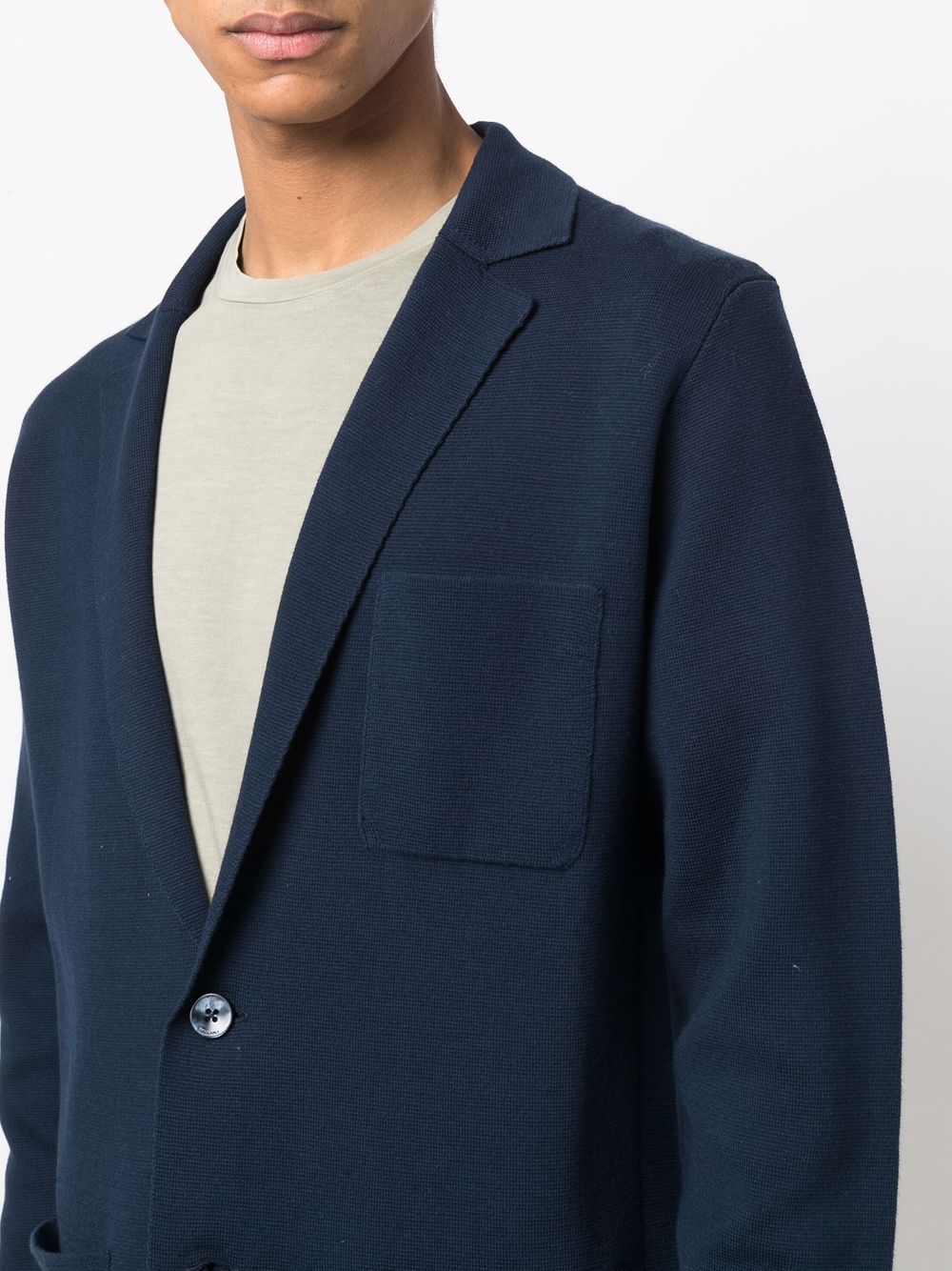 фото Boglioli cotton knit blazer