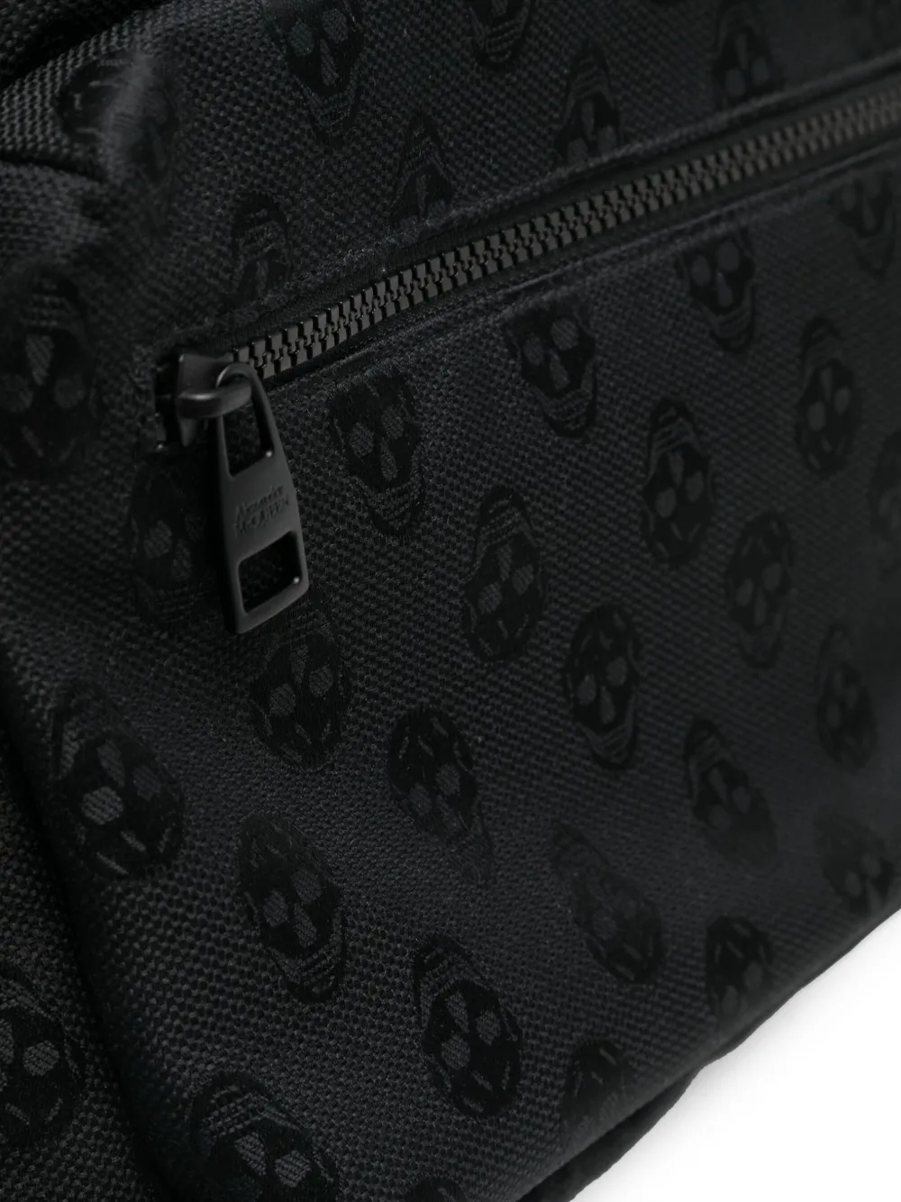 Alexander McQueen Jacquard Skull Motif Backpack Black FARFETCH