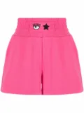 Chiara Ferragni cotton Eye Star shorts - Pink