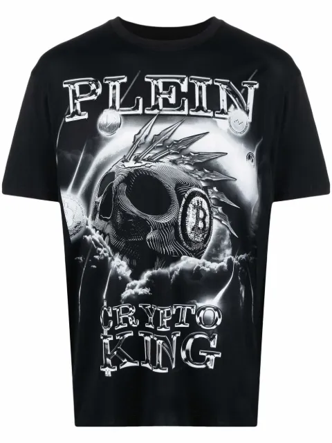 Philipp Plein 'Crypto King' cotton T-shirt