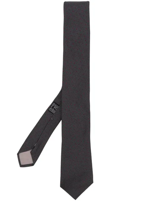 Versace Pre-Owned 1970s polka dot-print silk tie