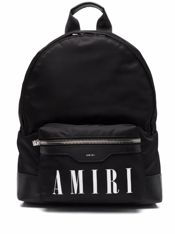 leather trim backpack