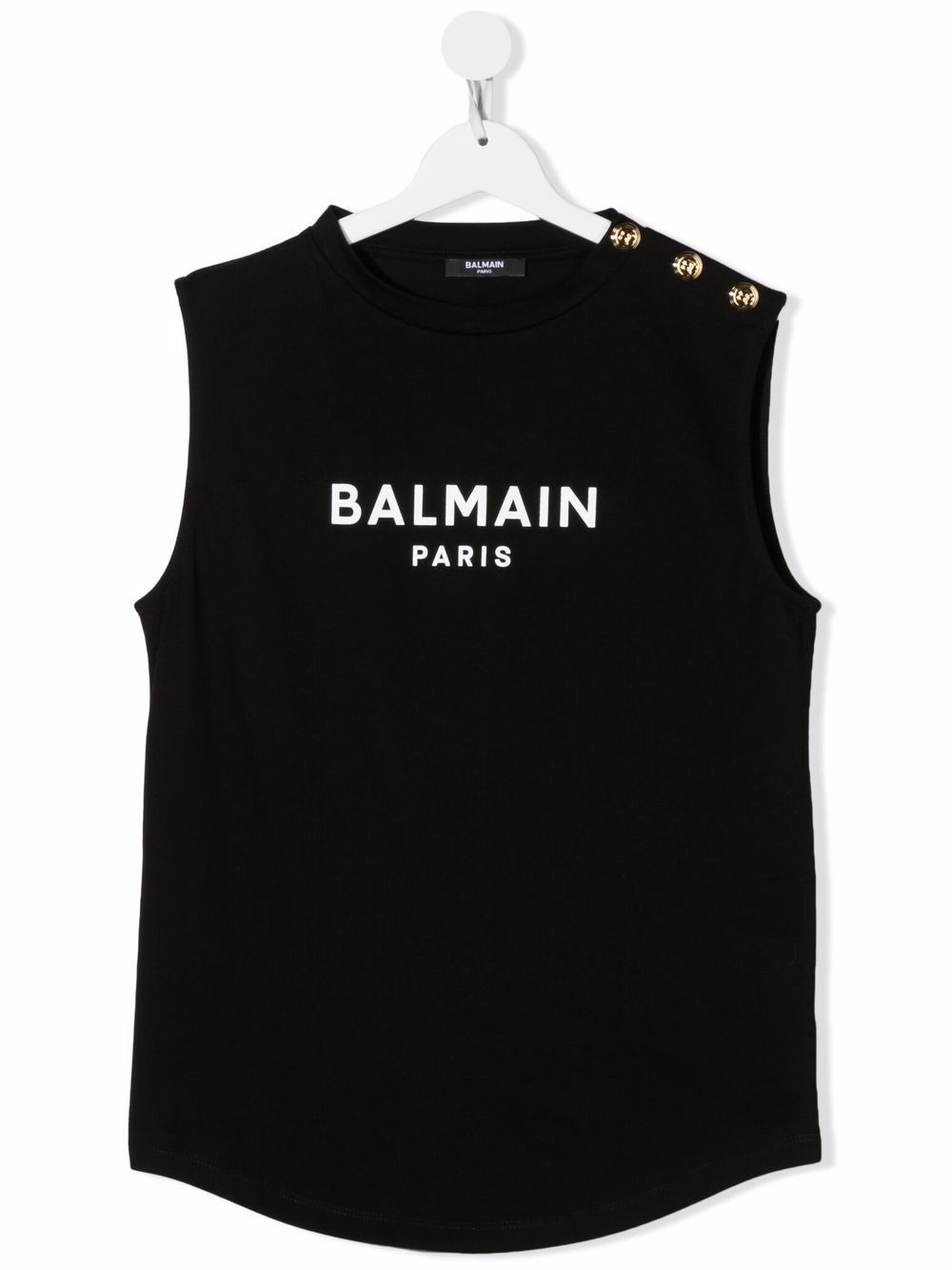 фото Balmain kids топ с логотипом