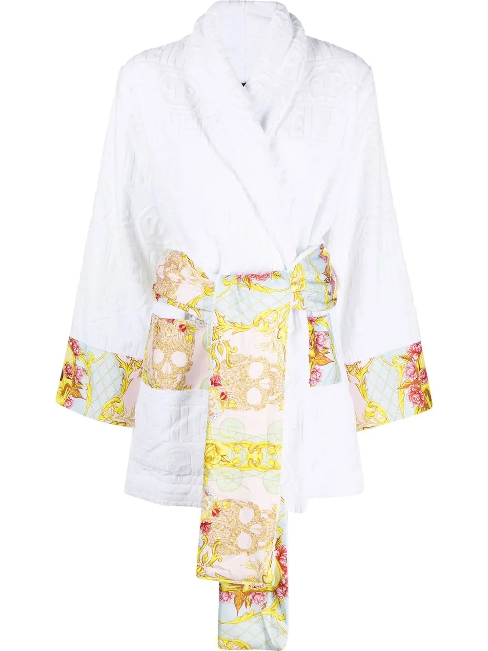 

Philipp Plein New Baroque bath robe - White
