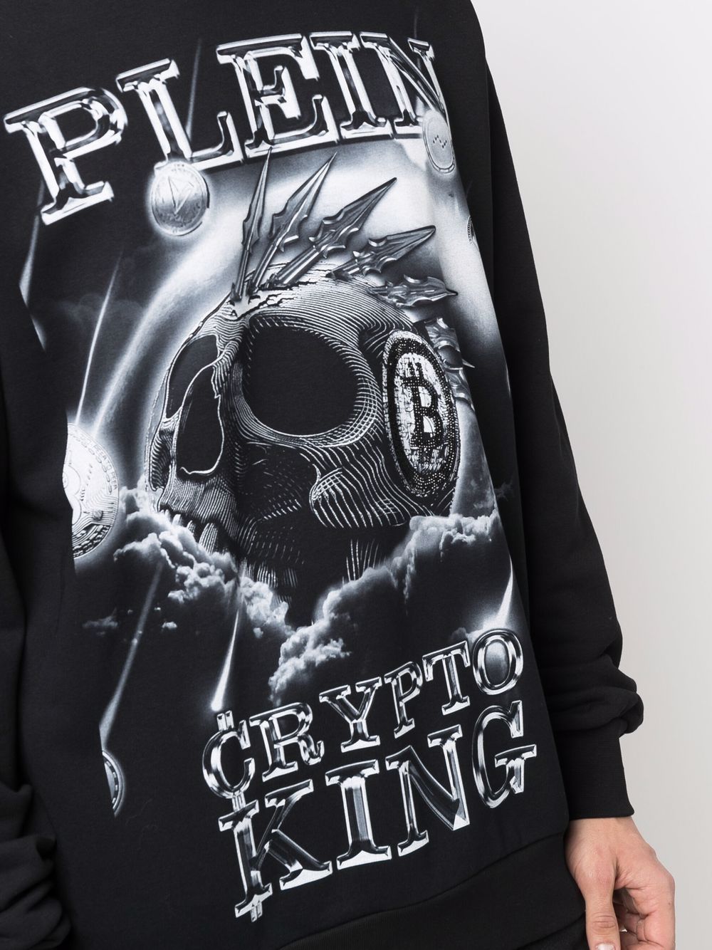 Philipp Plein 'Crypto King' hoodie Men