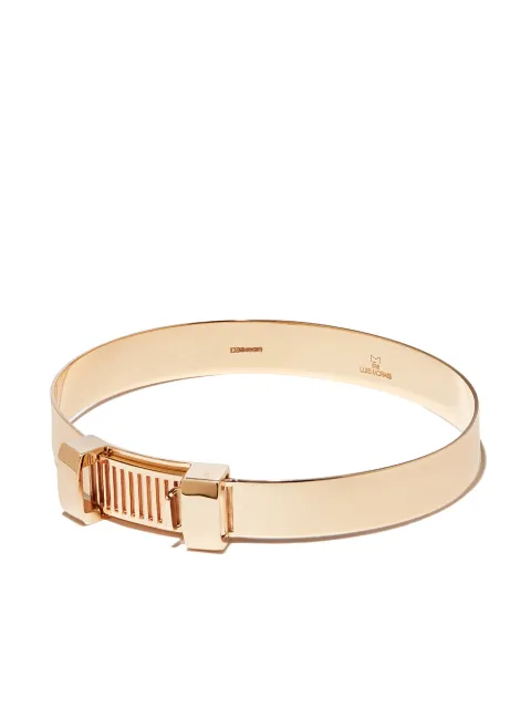 LUIS MORAIS pulsera Cable en oro amarillo de 14kt