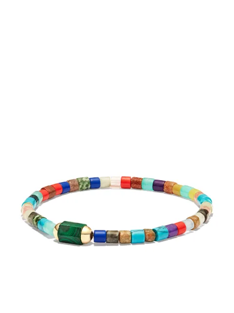 LUIS MORAIS 14kt yellow gold beaded bracelet