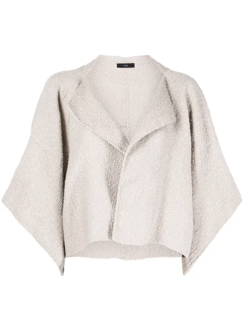 VOZ cropped wide-sleeve bolero