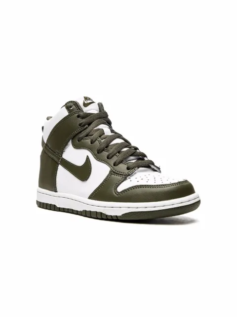 Nike Kids Dunk High "Cargo Khaki" sneakers
