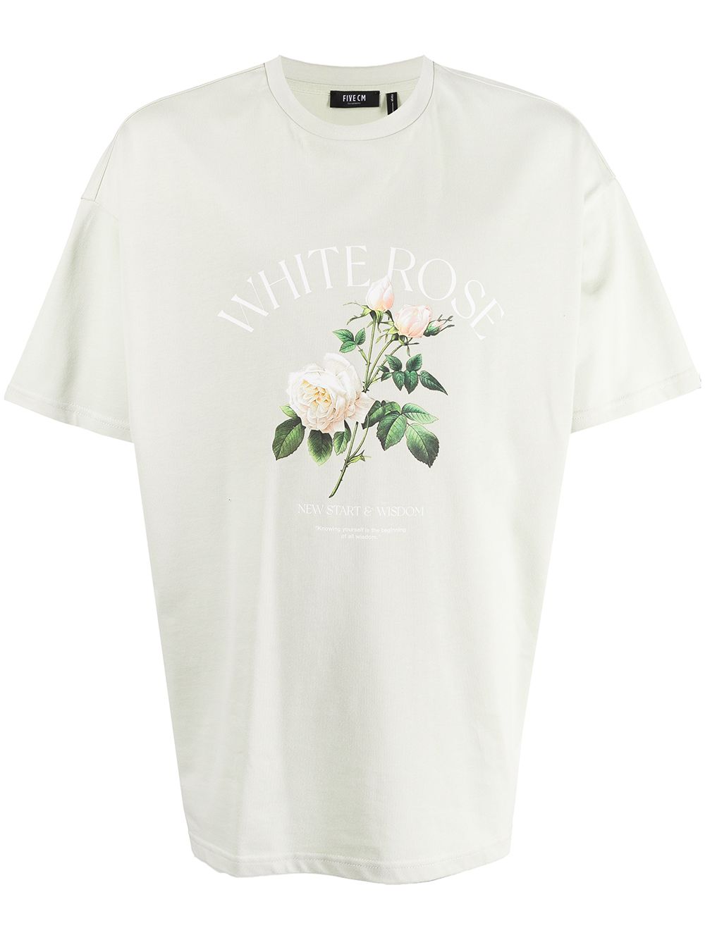 фото Five cm футболка с цветочным принтом