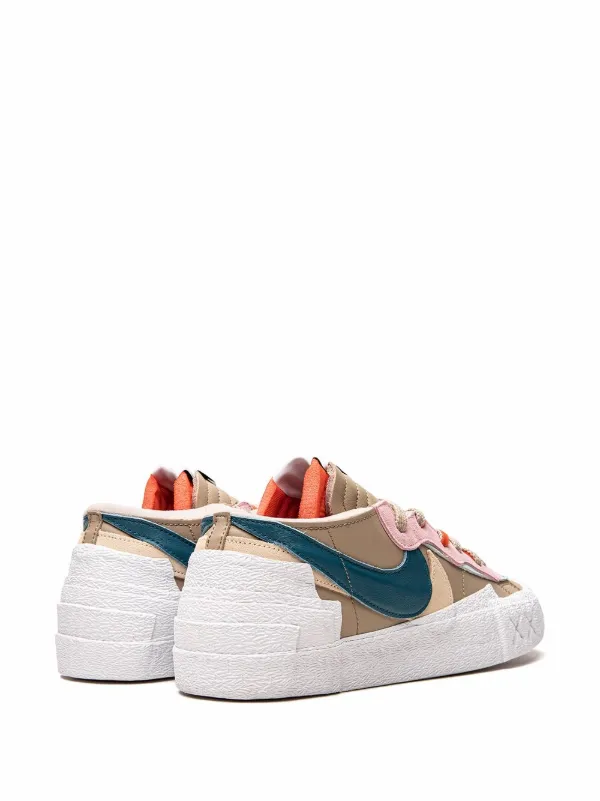 Nike x KAWS x Sacai Blazer Low 运动鞋- Farfetch