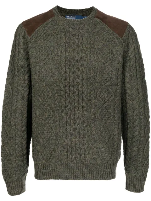 Polo Ralph Lauren Shoulder Panels cable 