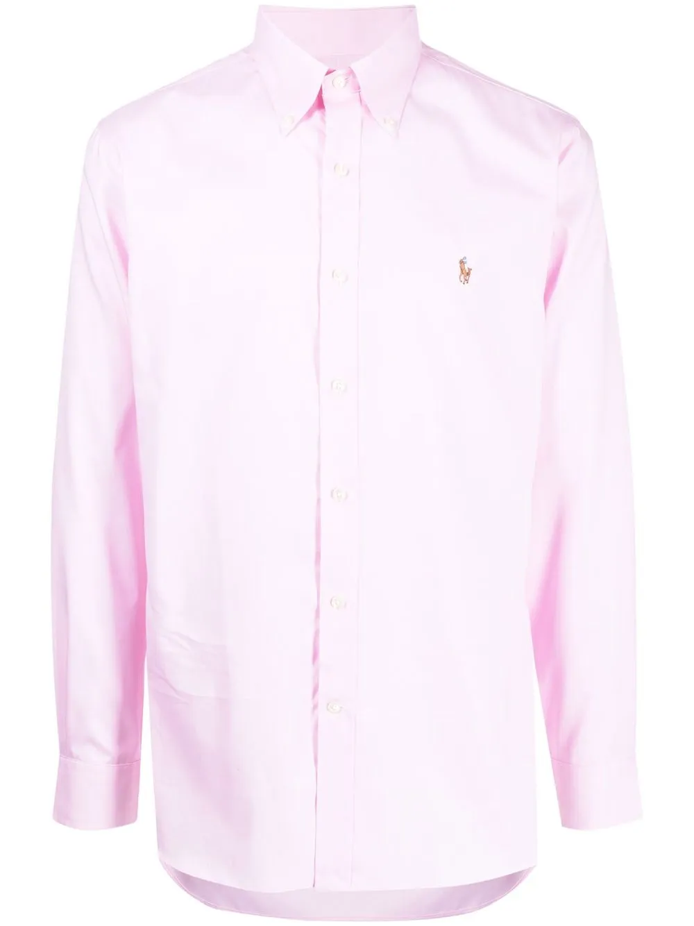 

Polo Ralph Lauren long sleeved fitted shirt - Pink