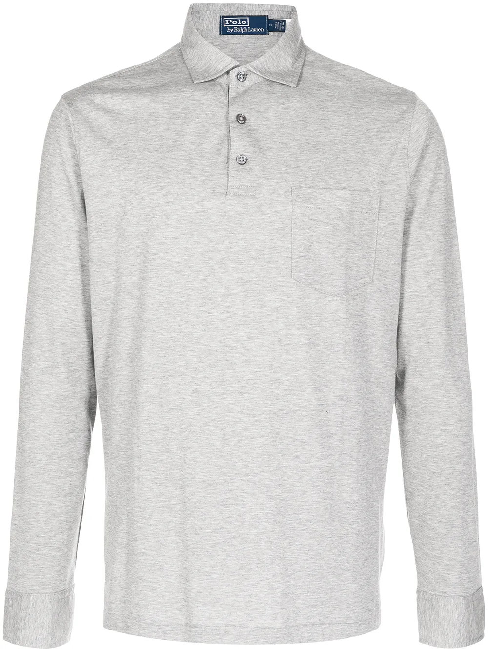 

Polo Ralph Lauren playera tipo polo de tejido jersey - Gris