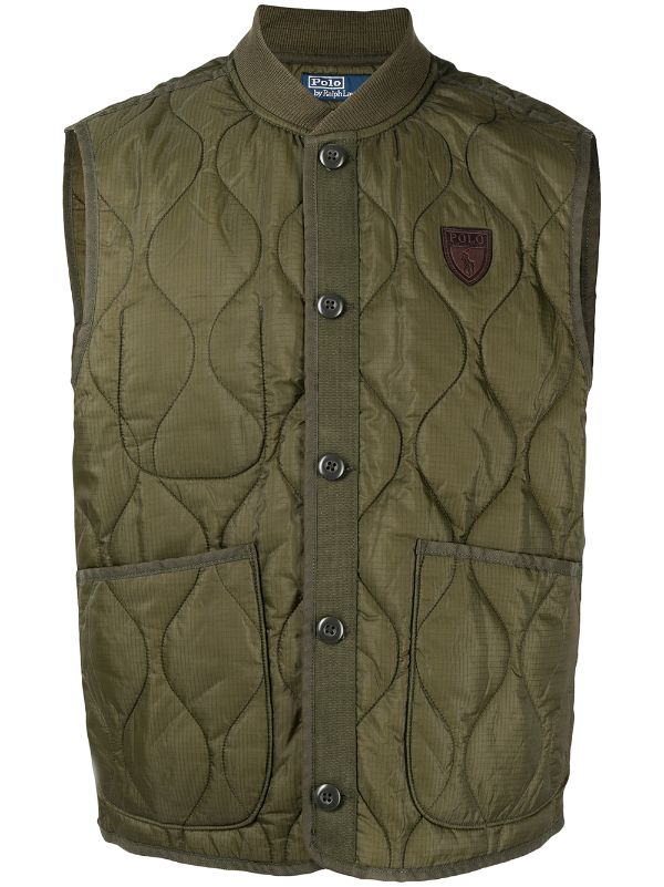 polo ralph lauren quilted gilet