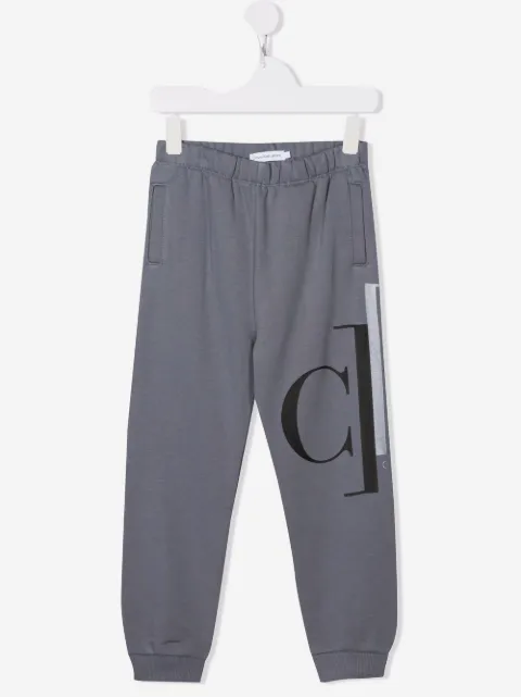 Calvin Klein Kids pants con logo